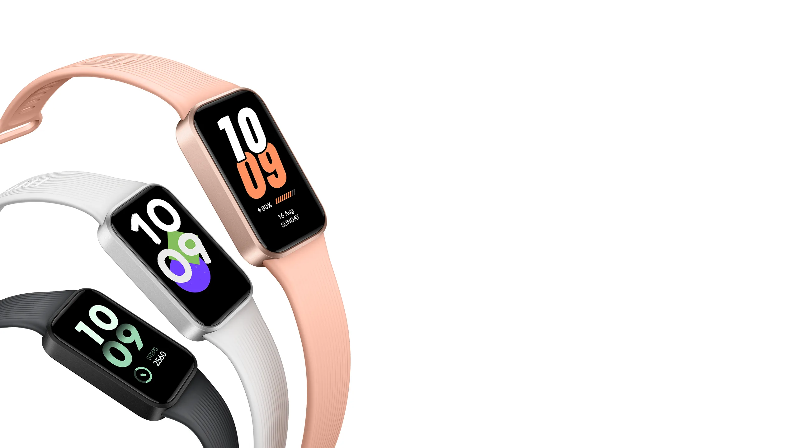 Pessoa utilizando a Mi Band 11 durante uma corrida ao ar livre